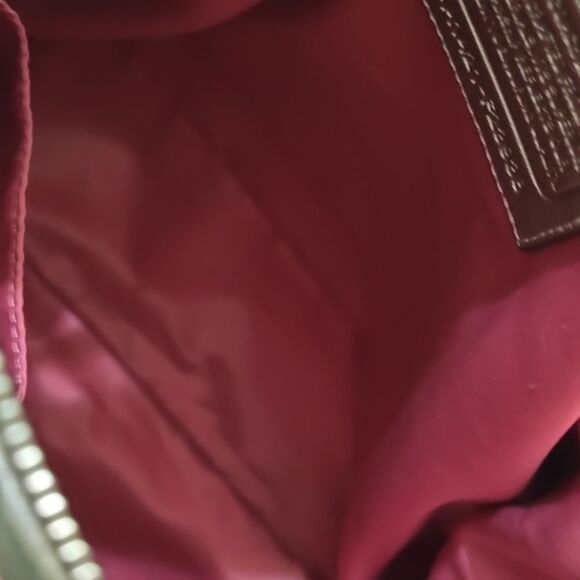 Coach Purse Tan and Light - Picture 8 of 11